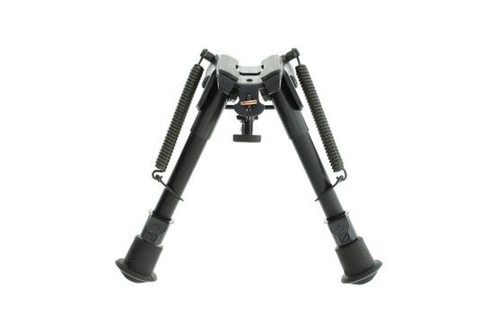 Harris Bipods 1A2-BRM 6-9" Sling Swivel Stud bipod with notched legs for bench rest shooting.